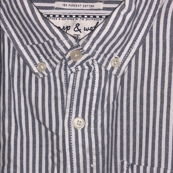 H&M Stipe Button Down - Picture 2 of 3